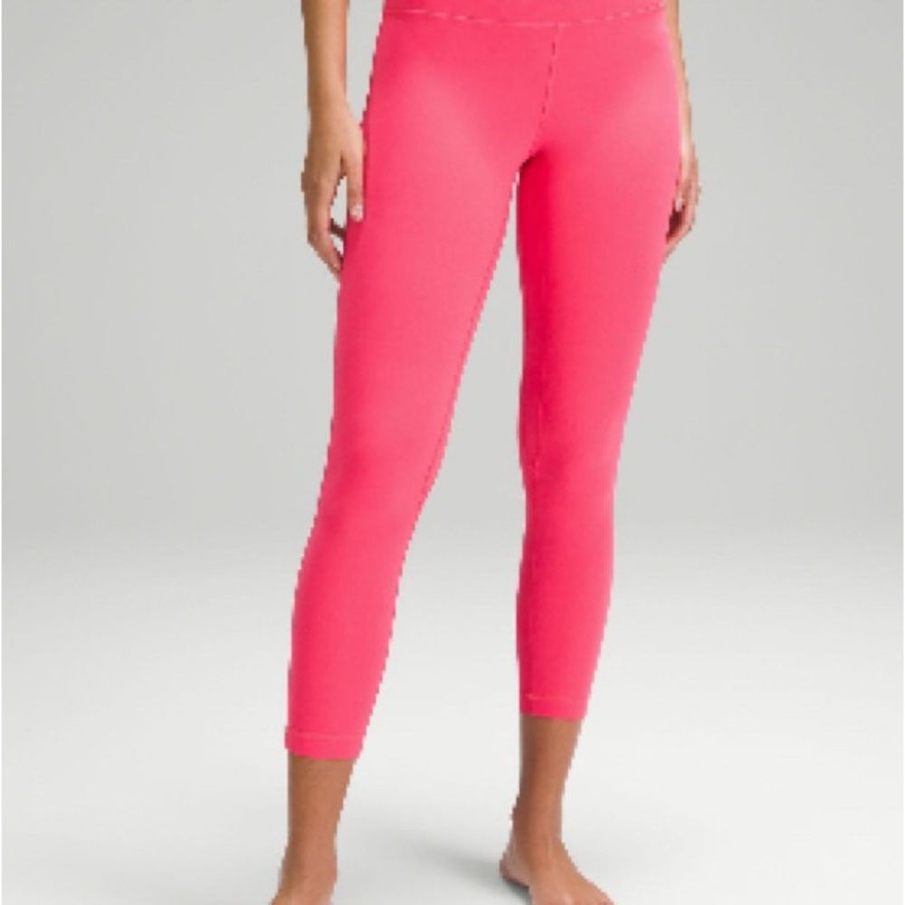 Lululemon Align High Rise Leggings in 25 inch in Lip Gloss